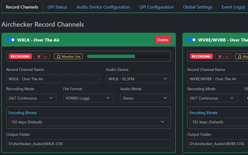 Main Interface